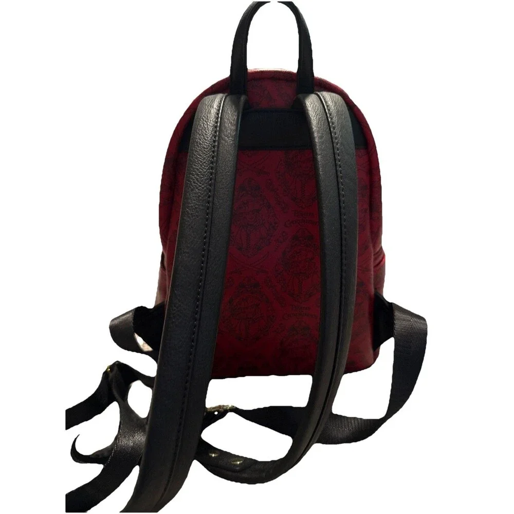 RARE Loungefly Disney Parks Exclusive Pirates Of The Caribbean Red Mini Backpack